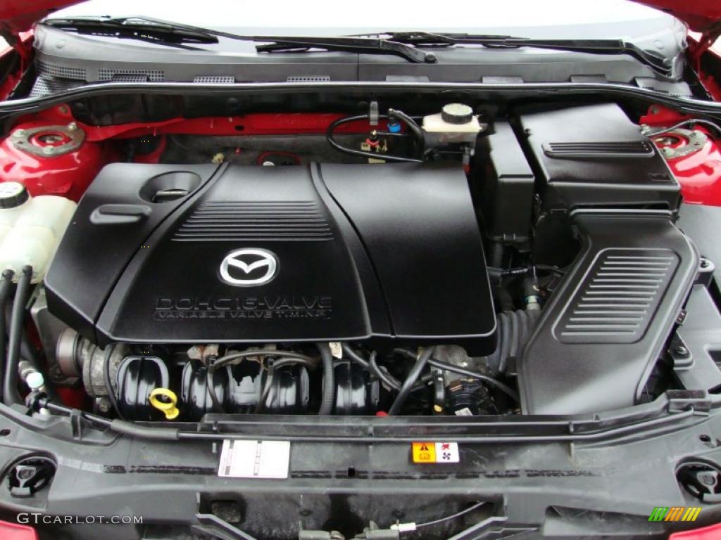 2004 Mazda MAZDA3 s Sedan 2.3 Liter DOHC 16-Valve VVT 4 Cylinder Engine Photo #38720427