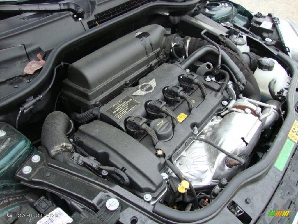 2010 Mini Cooper S Convertible 1.6 Liter Turbocharged DOHC 16-Valve VVT 4 Cylinder Engine Photo #38721231