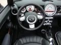 Lounge Carbon Black Leather Steering Wheel Photo for 2010 Mini Cooper #38721343
