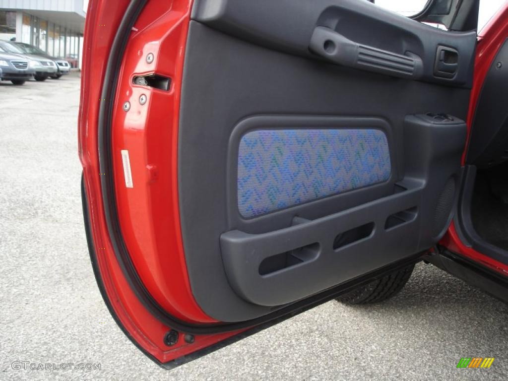 1996 Toyota RAV4 2 Door Gray Door Panel Photo #38721639