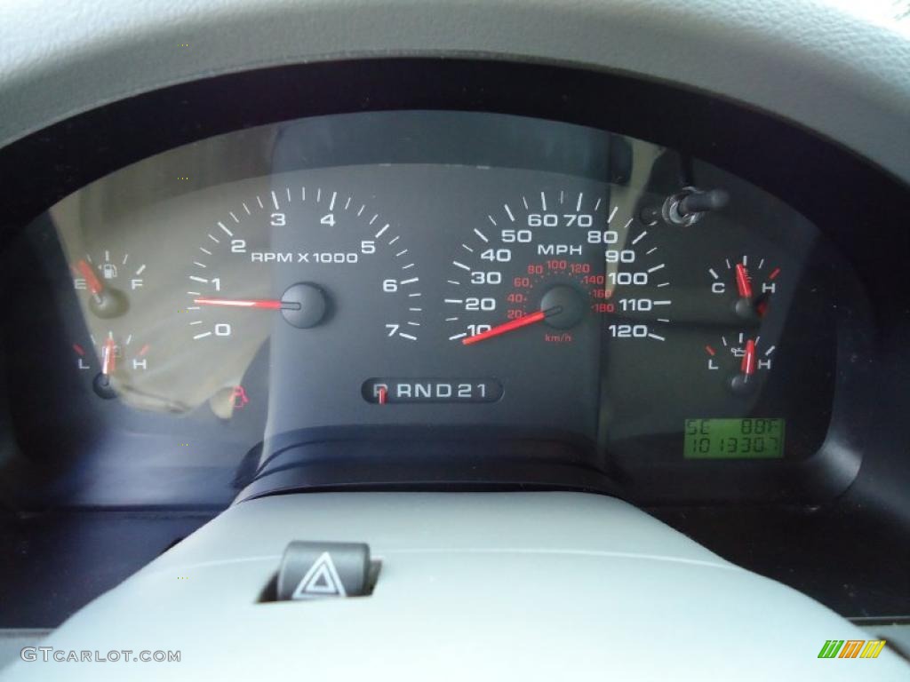 2005 F150 XLT SuperCrew 4x4 - Dark Shadow Grey Metallic / Medium Flint Grey photo #31