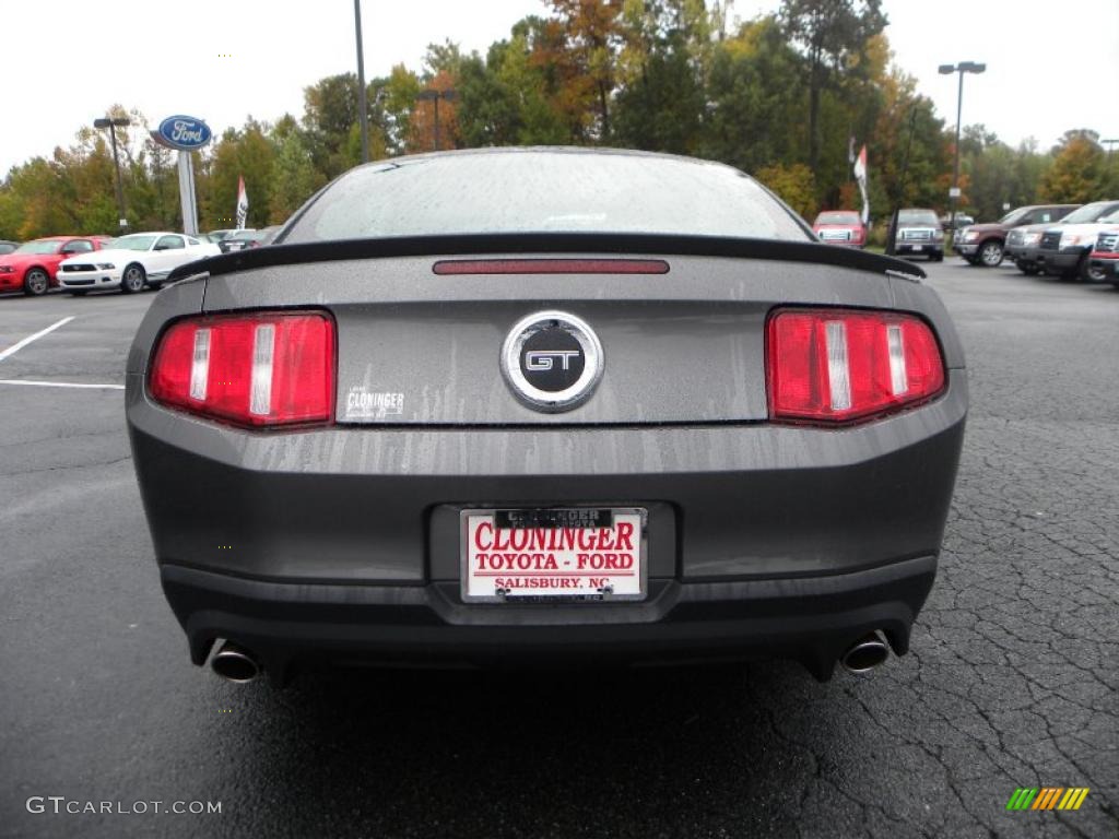 2011 Mustang GT Premium Coupe - Sterling Gray Metallic / Charcoal Black photo #4