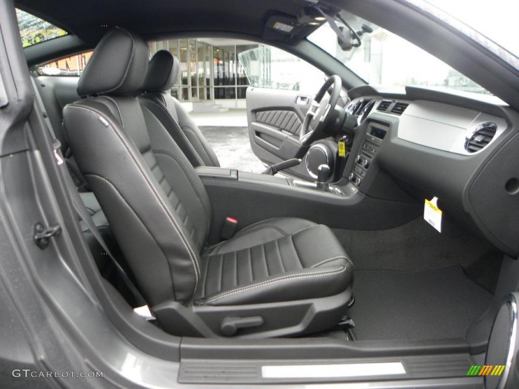 2011 Mustang GT Premium Coupe - Sterling Gray Metallic / Charcoal Black photo #10