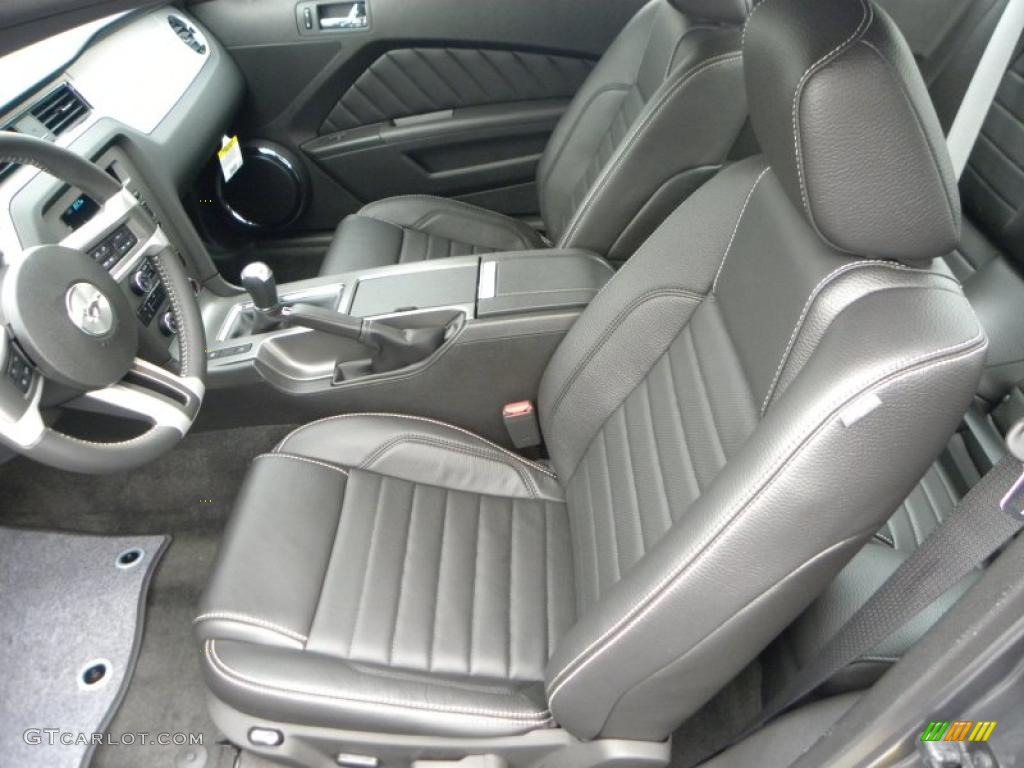 2011 Mustang GT Premium Coupe - Sterling Gray Metallic / Charcoal Black photo #14