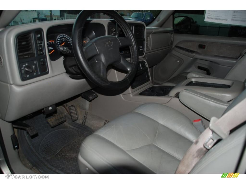 Tan Interior 2003 Chevrolet Silverado 2500HD LS Extended Cab 4x4 Photo #38722399
