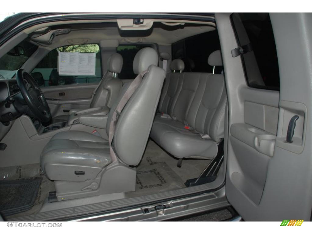 Tan Interior 2003 Chevrolet Silverado 2500HD LS Extended Cab 4x4 Photo #38722431