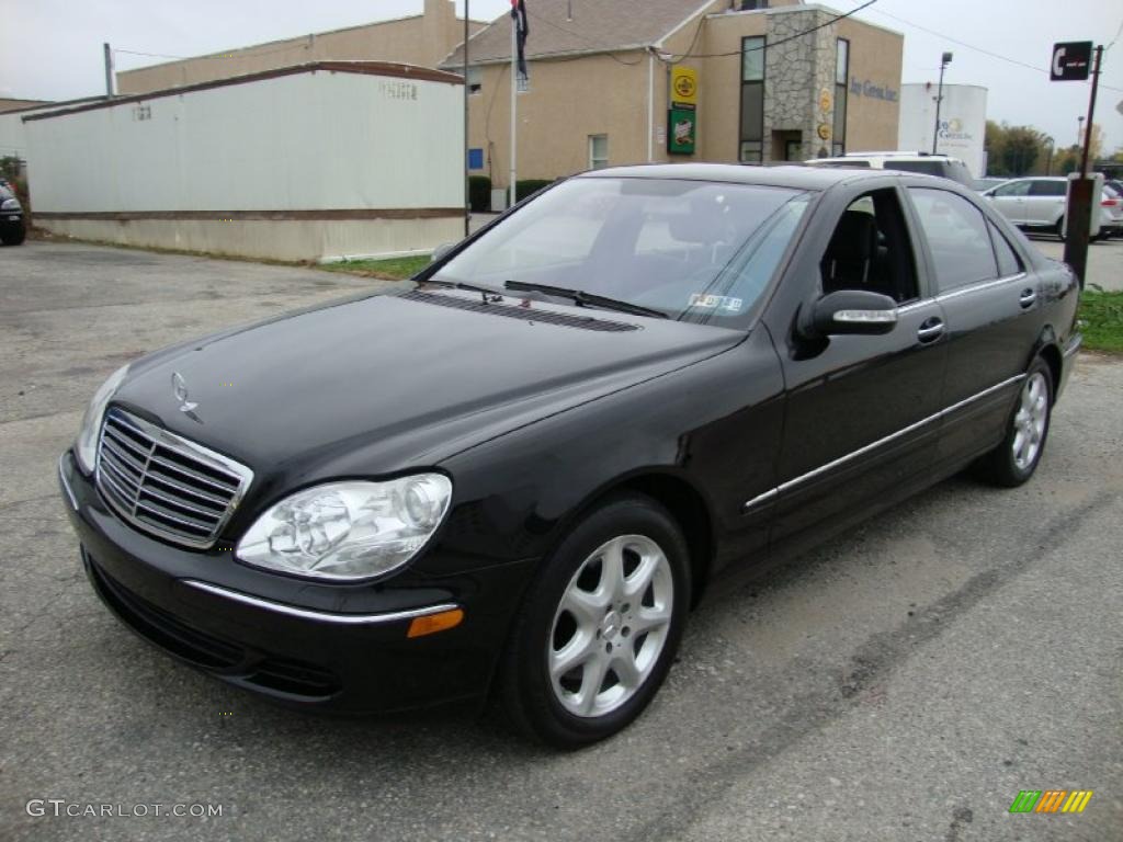 Black 2005 Mercedes-Benz S 500 4Matic Sedan Exterior Photo #38722523