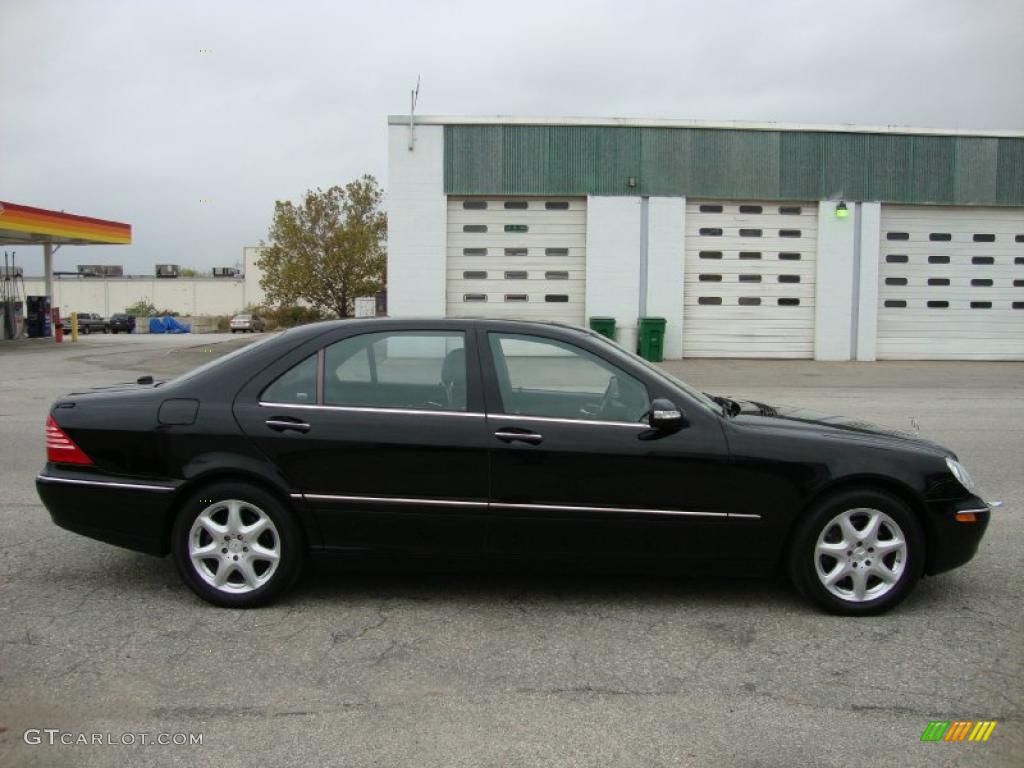 Black 2005 Mercedes-Benz S 500 4Matic Sedan Exterior Photo #38722603