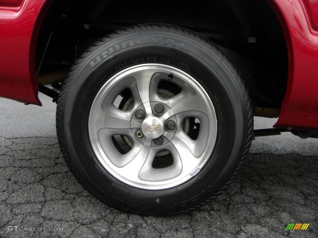 2002 Chevrolet S10 LS Extended Cab Wheel Photo #38722615