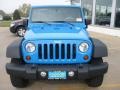 2011 Cosmos Blue Jeep Wrangler Unlimited Sport 4x4  photo #4