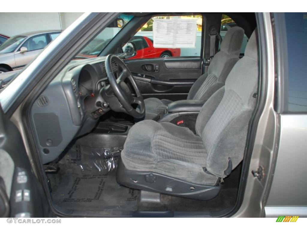 Graphite Gray Interior 2000 Chevrolet Blazer LS Photo #38722951