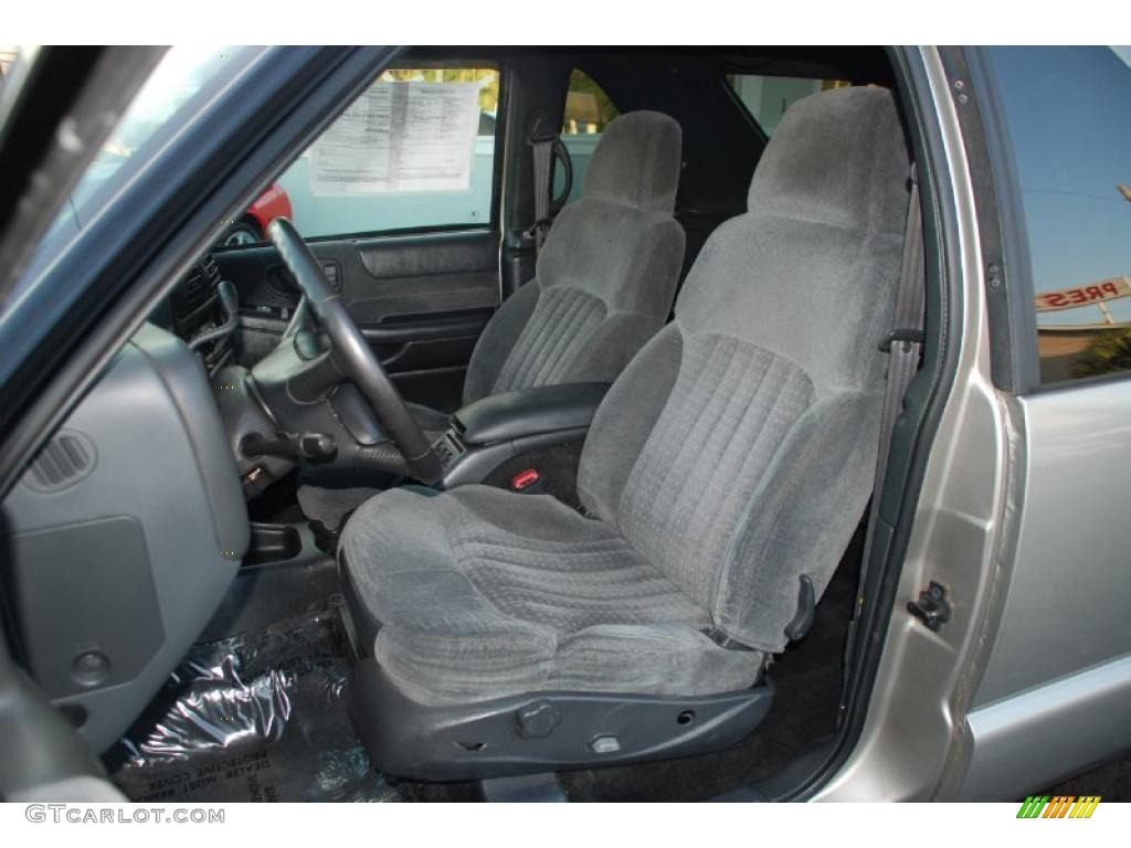 Graphite Gray Interior 2000 Chevrolet Blazer LS Photo #38722967
