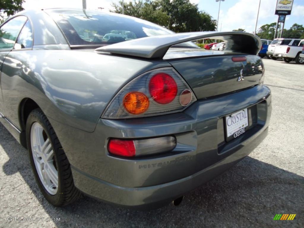 2003 Eclipse GT Coupe - Titanium Pearl / Midnight photo #8