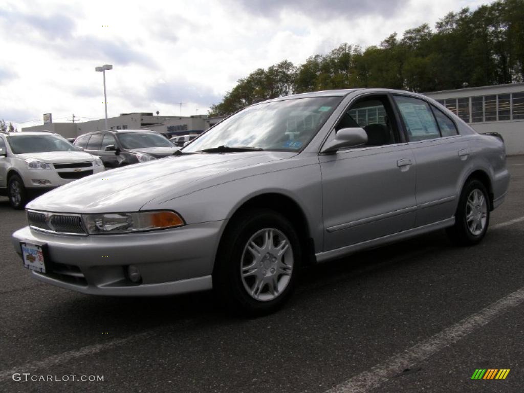 2001 Galant ES - Sterling Silver Metallic / Gray photo #1