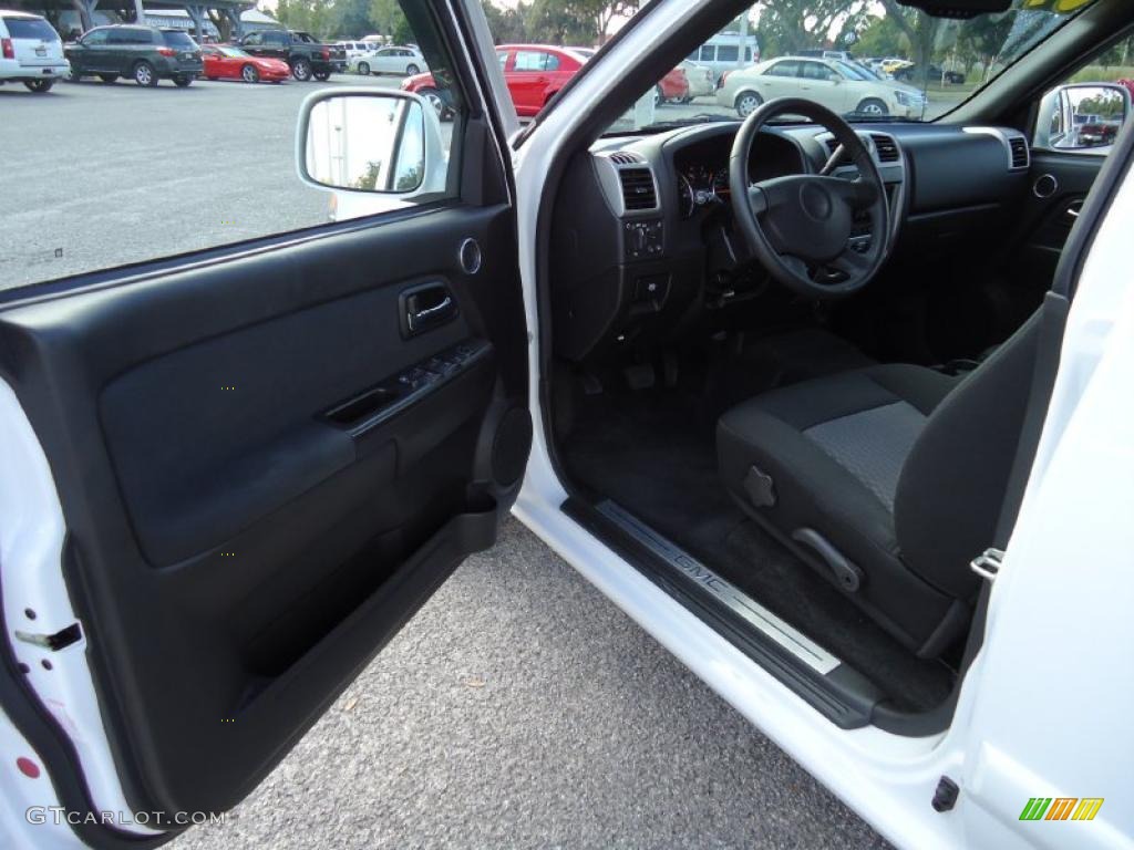 Medium Pewter Interior 2009 GMC Canyon SLE Crew Cab Photo #38723531