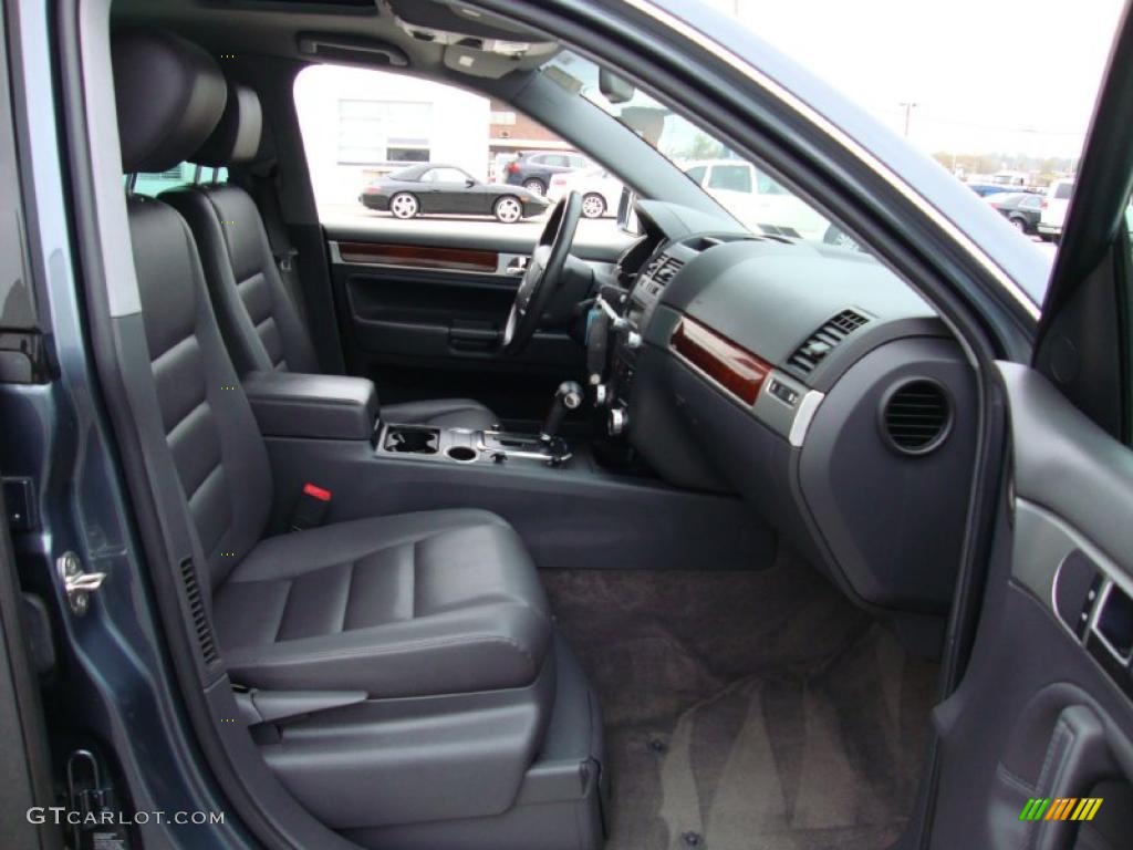 Anthracite Interior 2004 Volkswagen Touareg V6 Photo #38723707