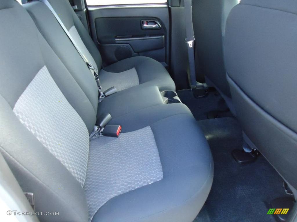 Medium Pewter Interior 2009 GMC Canyon SLE Crew Cab Photo #38723719