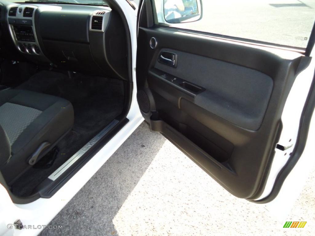2009 GMC Canyon SLE Crew Cab Medium Pewter Door Panel Photo #38723747