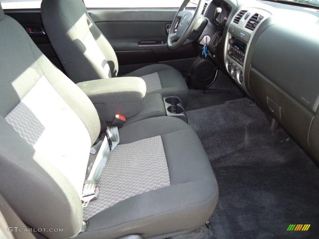 Medium Pewter Interior 2009 GMC Canyon SLE Crew Cab Photo #38723763