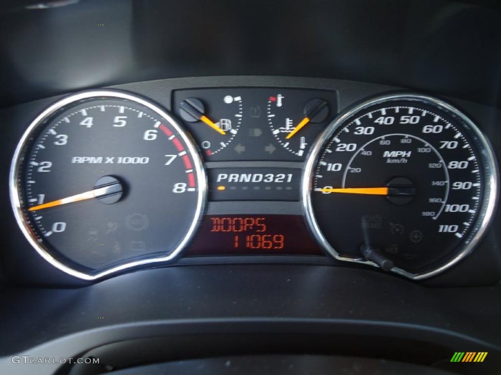 2009 GMC Canyon SLE Crew Cab Gauges Photo #38723987