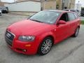 Brilliant Red 2006 Audi A3 2.0T Exterior