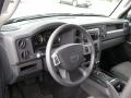 2010 Jeep Commander Dark Slate Gray Interior Prime Interior Photo
