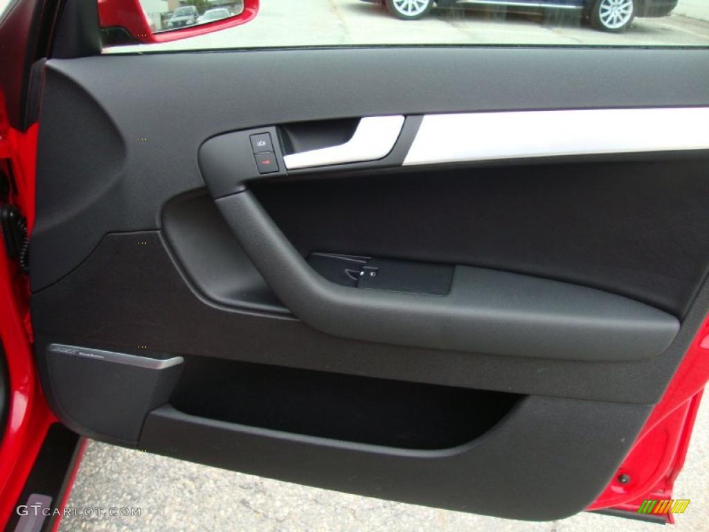 2006 Audi A3 2.0T Black Door Panel Photo #38724575
