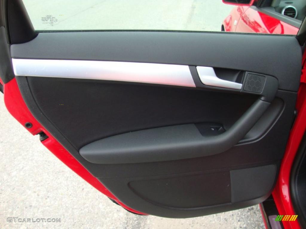 2006 Audi A3 2.0T Black Door Panel Photo #38724651