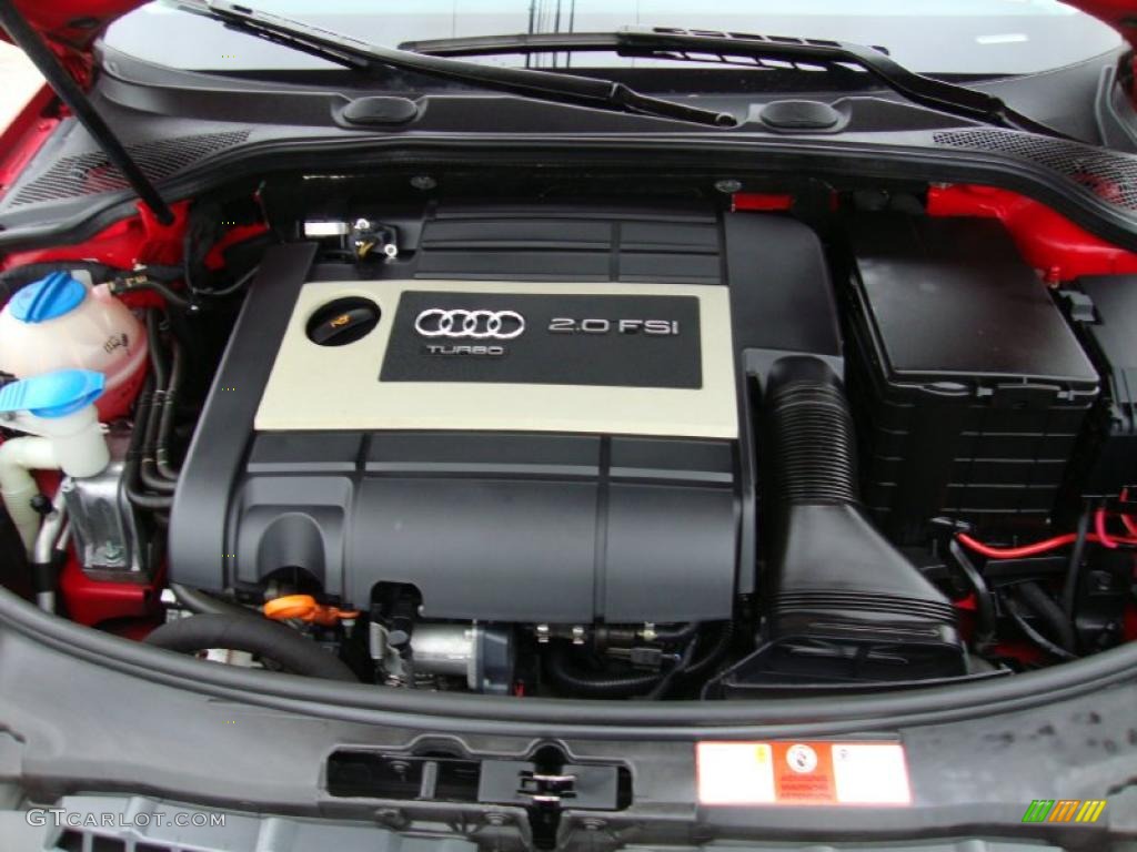 2006 Audi A3 2.0T 2.0 Liter FSI Turbocharged DOHC 16-Valve 4 Cylinder Engine Photo #38724759
