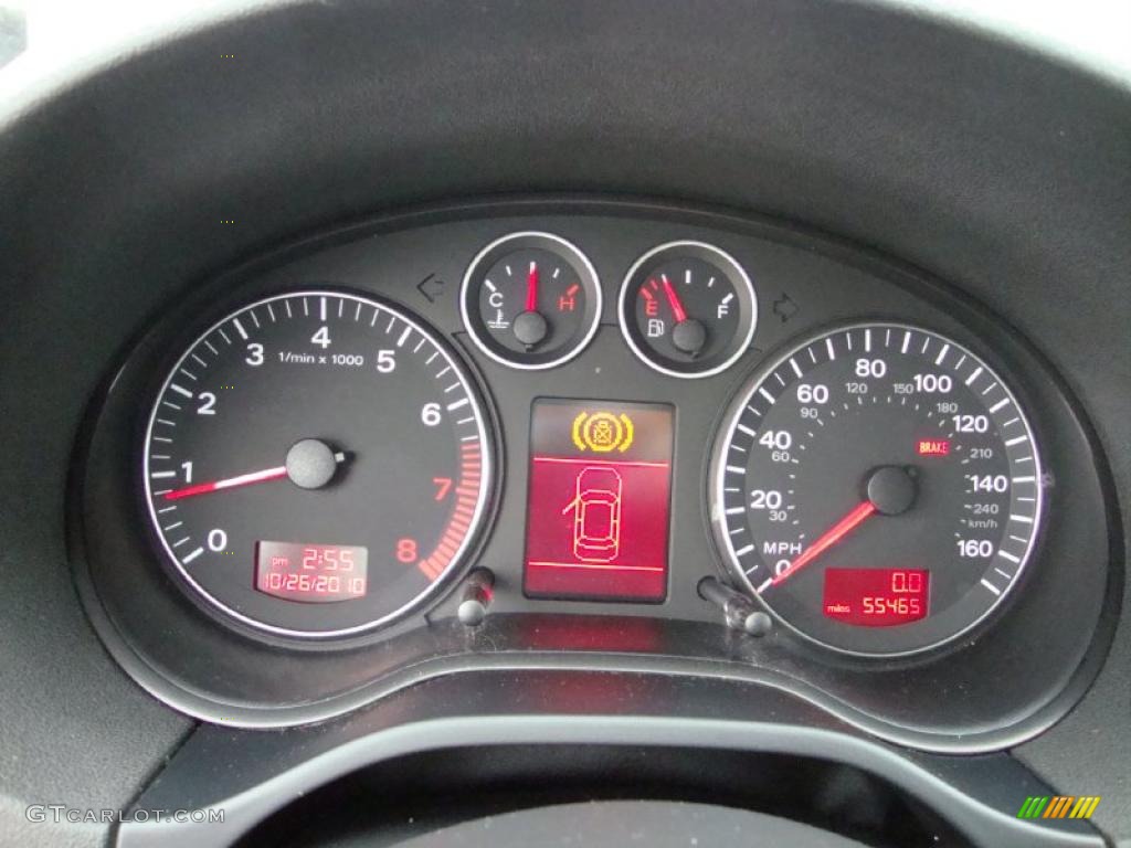 2006 Audi A3 2.0T Gauges Photo #38725015