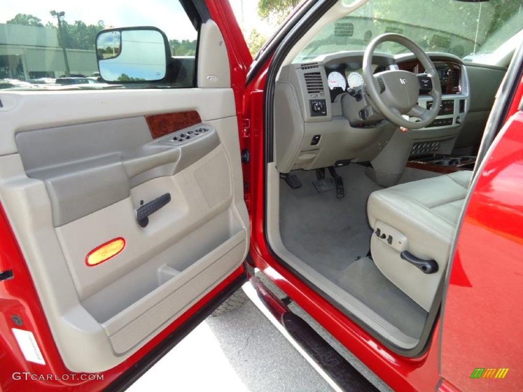 Medium Slate Gray Interior 2008 Dodge Ram 2500 Laramie Mega Cab 4x4 Photo #38725895