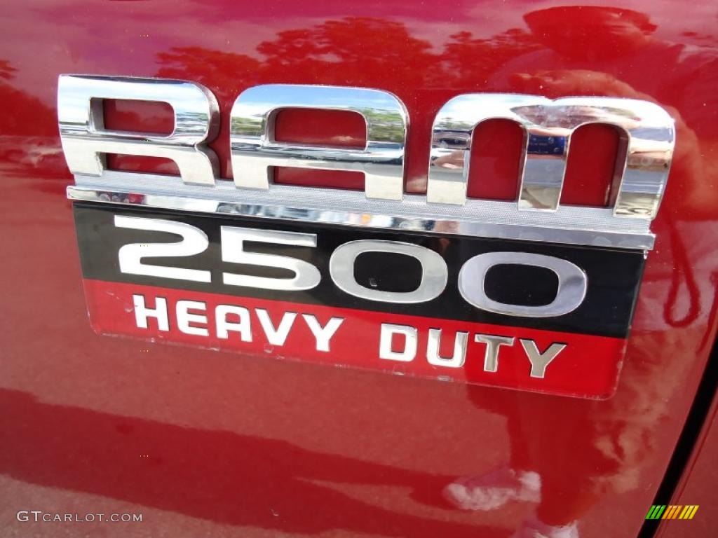 2008 Dodge Ram 2500 Laramie Mega Cab 4x4 Marks and Logos Photo #38726159