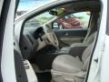 Medium Light Stone 2009 Ford Edge SE Interior Color