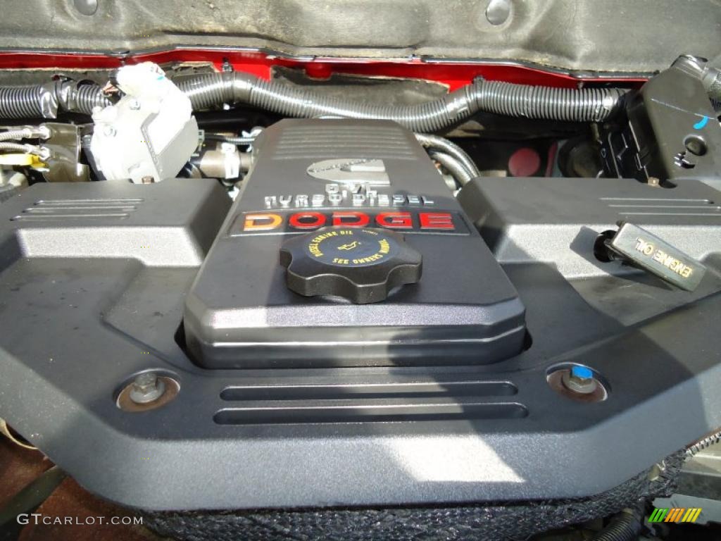 2008 Dodge Ram 2500 Laramie Mega Cab 4x4 6.7 Liter OHV 24-Valve Cummins Turbo Diesel Inline 6 Cylinder Engine Photo #38726279