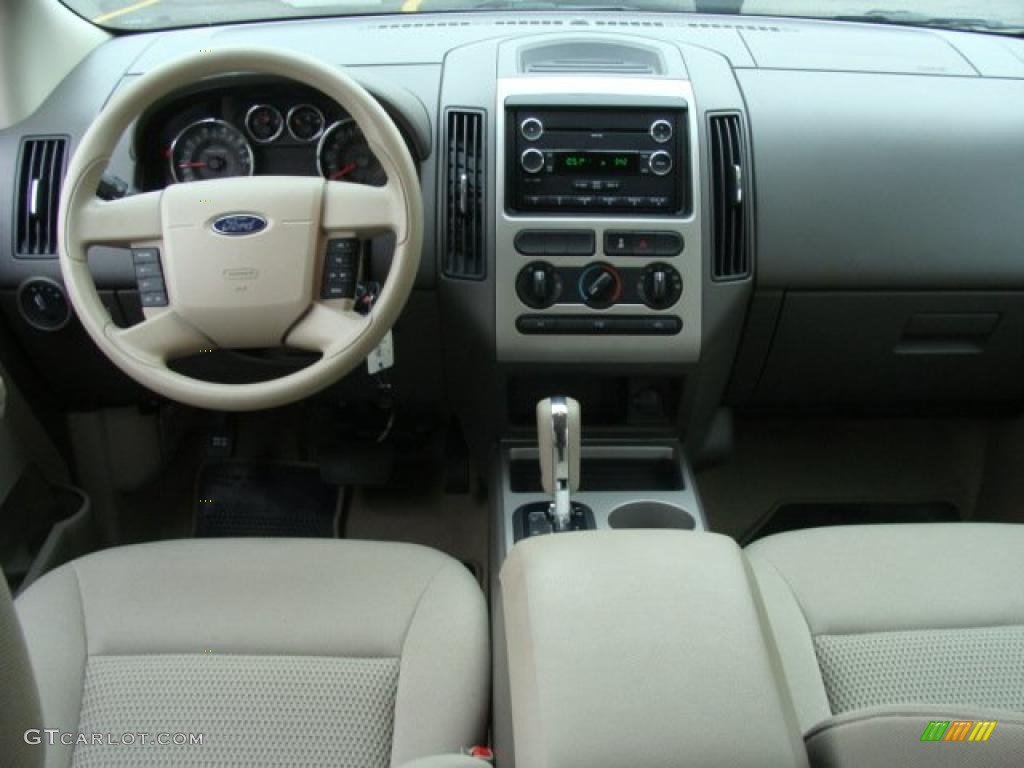 2009 Ford Edge SE Medium Light Stone Dashboard Photo #38726299