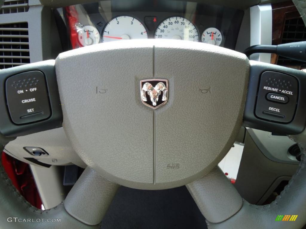 2008 Dodge Ram 2500 Laramie Mega Cab 4x4 Controls Photo #38726379