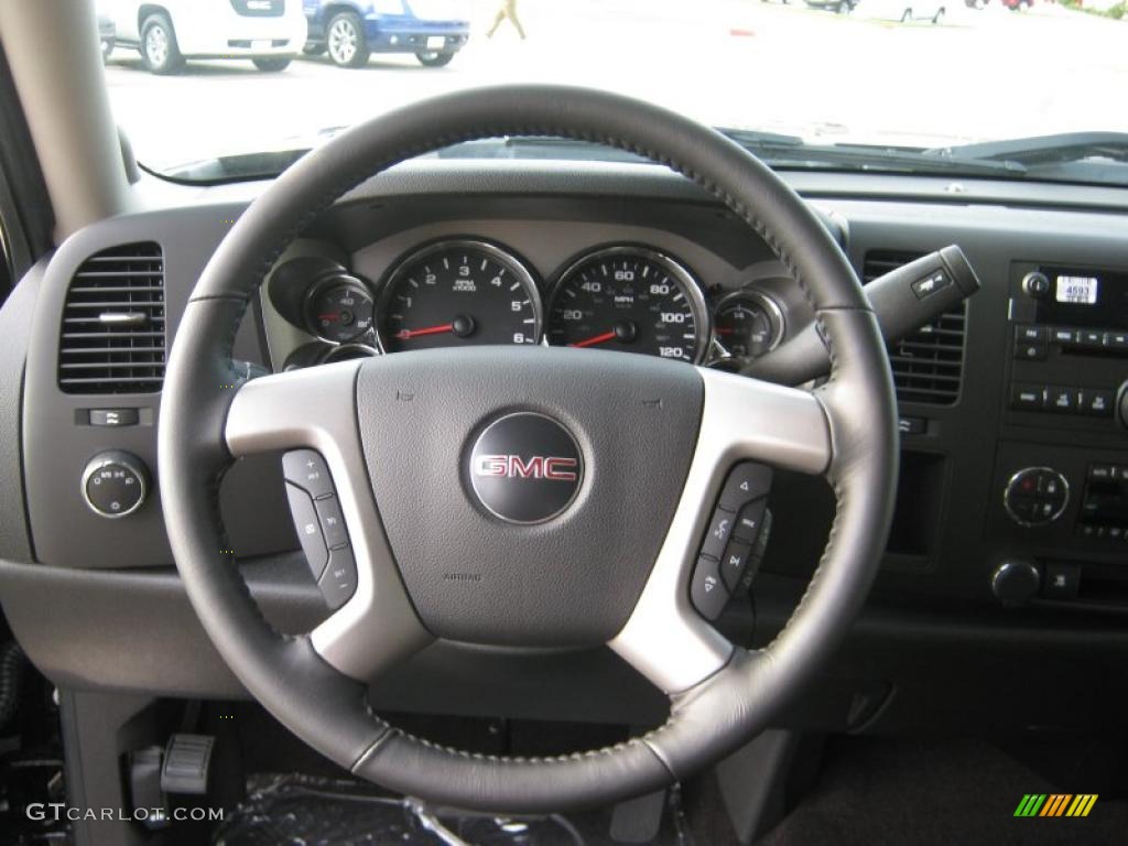 2011 GMC Sierra 1500 SLE Extended Cab Steering Wheel Photos