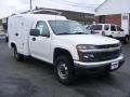 Summit White 2008 Chevrolet Colorado Work Truck Regular Cab Chassis Exterior