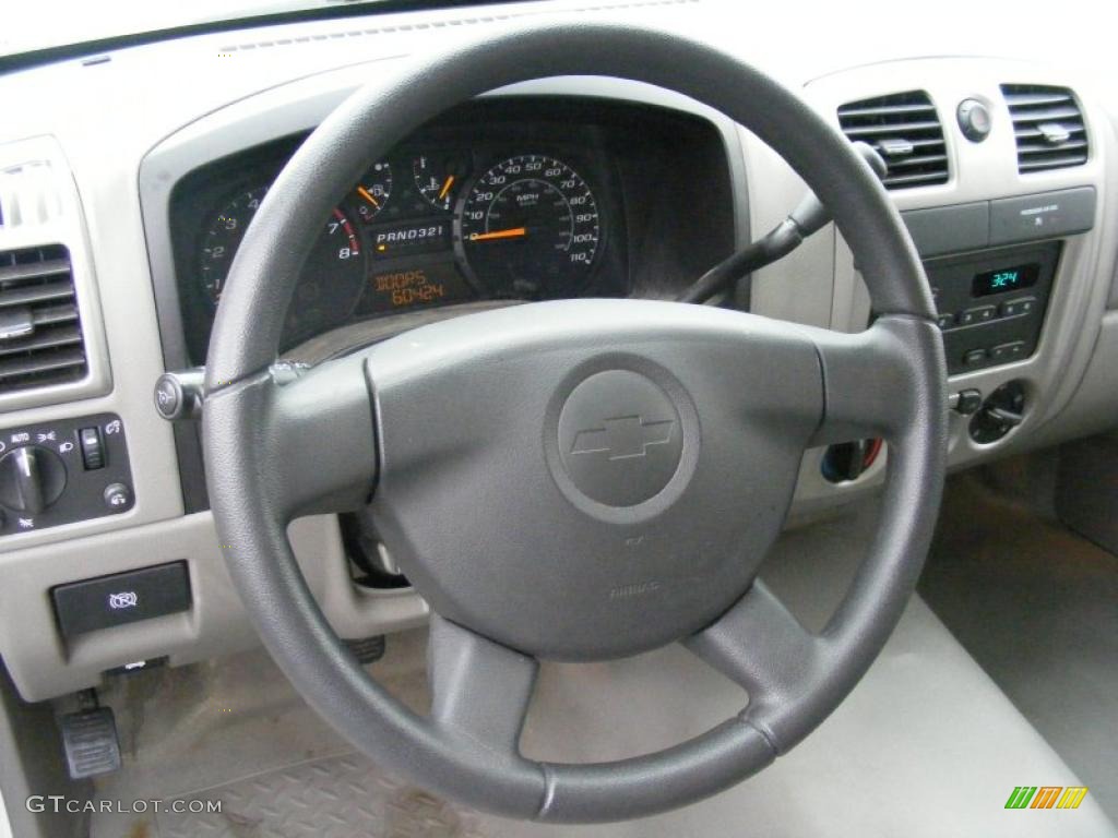 2008 Chevrolet Colorado Work Truck Regular Cab Chassis Steering Wheel Photos