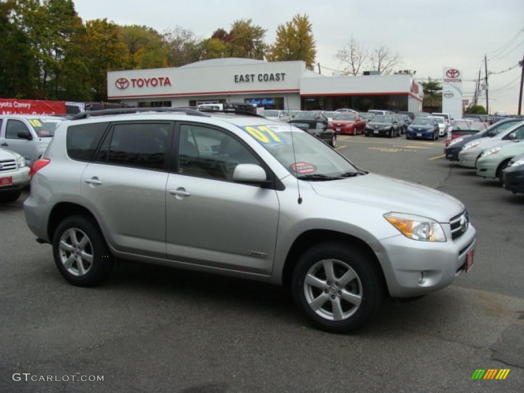 2007 RAV4 Limited 4WD - Classic Silver Metallic / Ash Gray photo #1