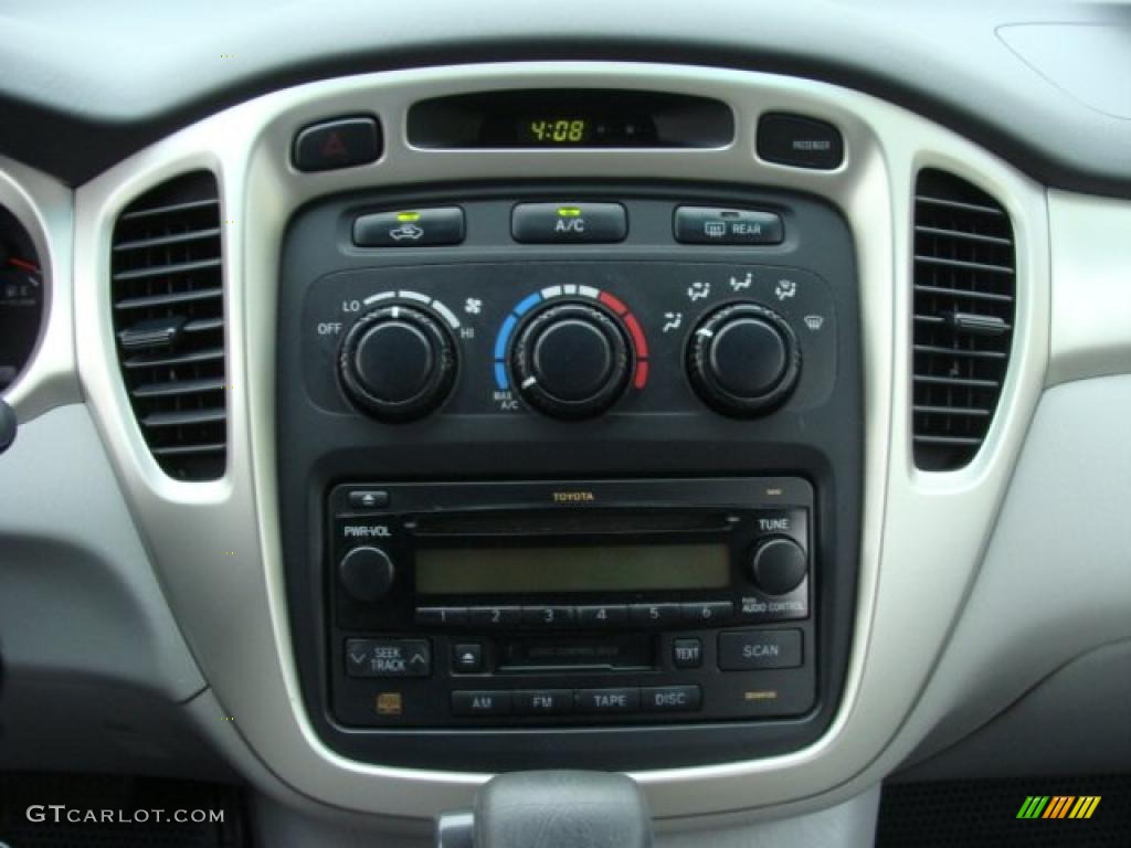 2006 Highlander V6 4WD - Millenium Silver Metallic / Ash Gray photo #11