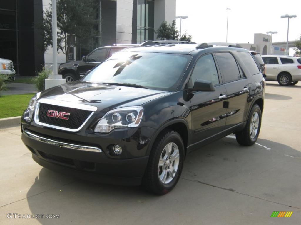 Carbon Black Metallic GMC Acadia