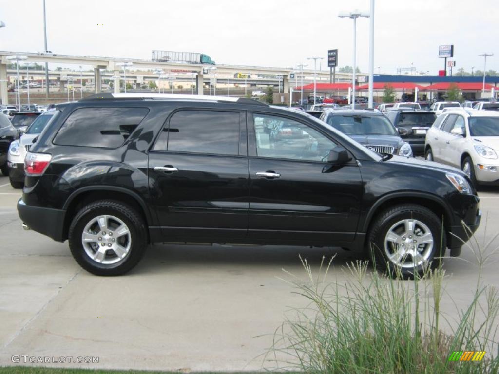 Carbon Black Metallic 2011 GMC Acadia SLE Exterior Photo #38727687