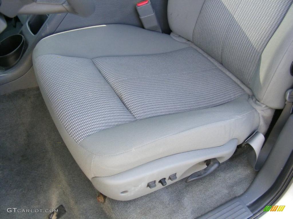 Medium Slate Gray Interior 2007 Dodge Dakota SLT Quad Cab Photo #38727707