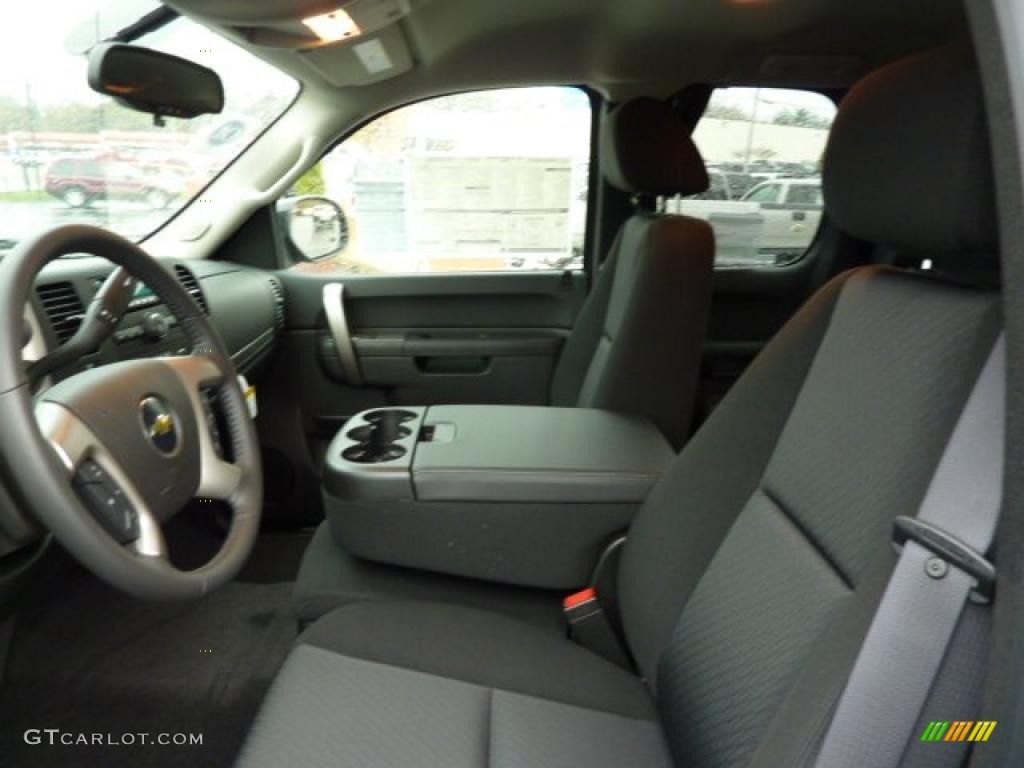 2011 Silverado 1500 LT Extended Cab 4x4 - Black / Ebony photo #7