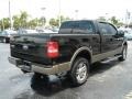 2006 Black Ford F150 Lariat SuperCrew 4x4  photo #6