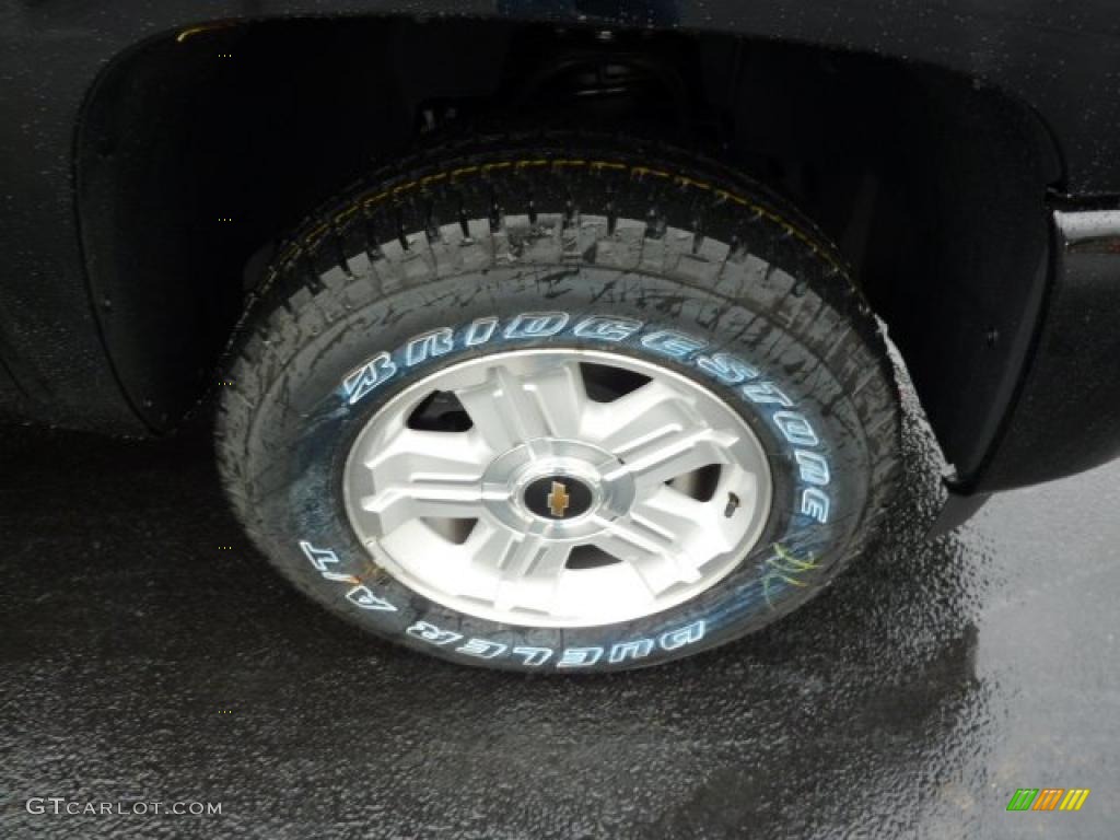 2011 Silverado 1500 LT Extended Cab 4x4 - Black / Ebony photo #12