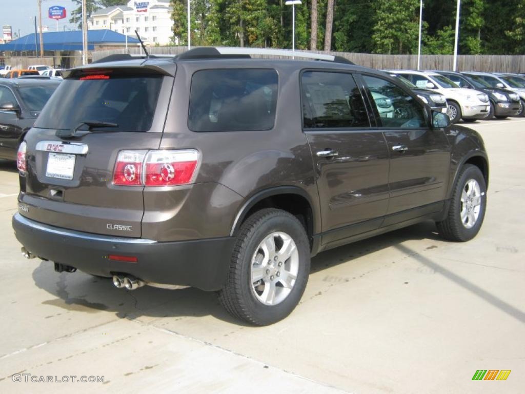 2011 Acadia SLE - Medium Brown Metallic / Light Titanium photo #5