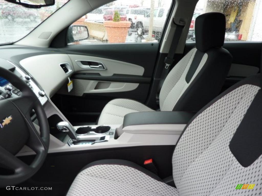 Light Titanium/Jet Black Interior 2011 Chevrolet Equinox LS AWD Photo #38729083