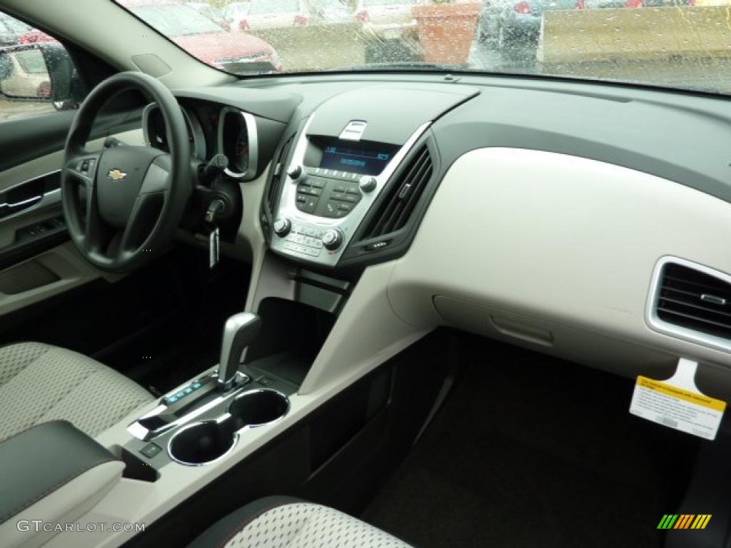 2011 Chevrolet Equinox LS AWD Light Titanium/Jet Black Dashboard Photo #38729099